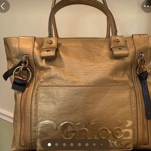 Chloe Gold Bag-perfect for the season of LUXE
